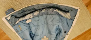 Chaqueta Columbia Talla S Azul y Blanca