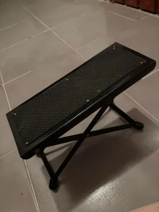 Pedal de guitarra negro
