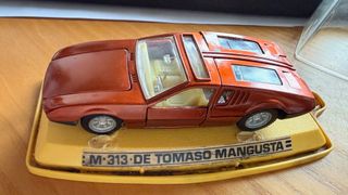 Coche miniatura Pilen De Tomaso Mangusta