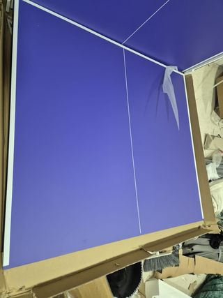 Mesa de Ping Pong Plegable Azul 152.5x274x76cm