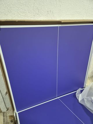 Mesa de Ping Pong Plegable Azul 152.5x274x76cm