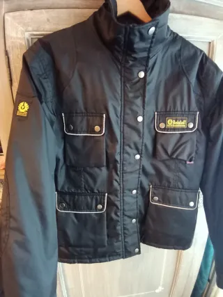 Cazadora Belstaff de mujer color negro