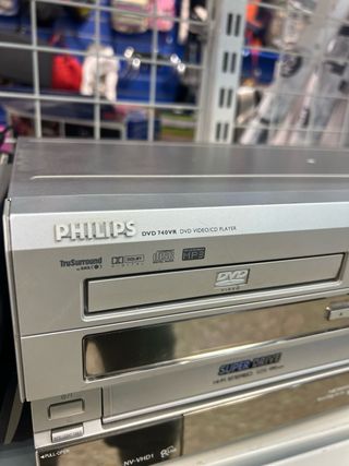 Philips DVD VHS Combi con Mando