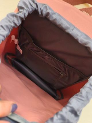 Mochila Lefrik rosa ecológica con solapa