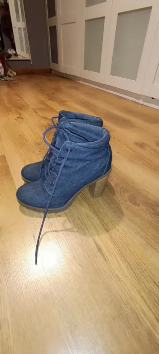 Botines vaqueros,tacón,talla 39