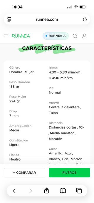 Adidas Adizero EVO SL - Casi Nuevas