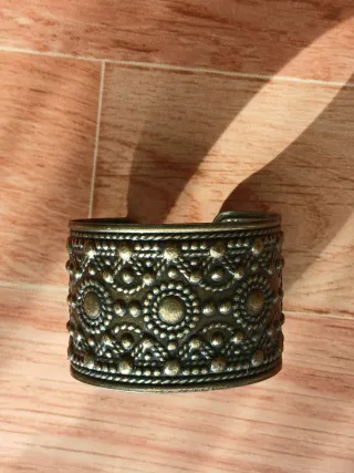 Pulsera Naranja y Plateada