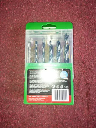 Set 10 brocas madera Parkside