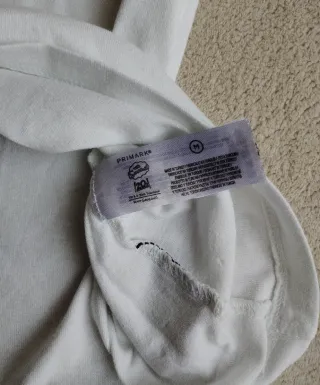 Camiseta manga corta blanca Marge Simpson Primark