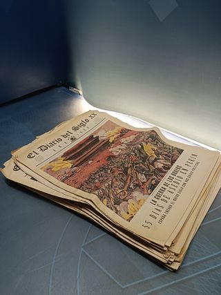 EL DIARIO DEL SIGLO XX, facsimil, 27 años, 27 periodicos