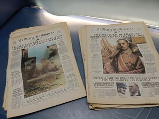 EL DIARIO DEL SIGLO XX, facsimil, 27 años, 27 periodicos