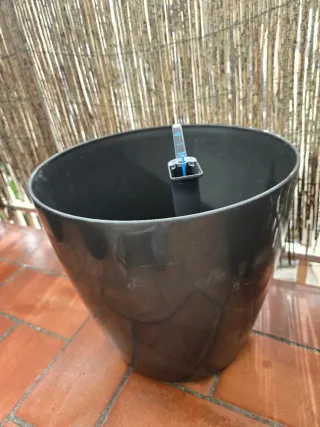 Maceta Arte Vasi 35cm con ruedas y autorriego