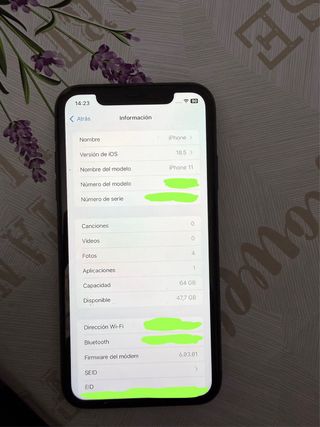 iPhone 11 64GB Negro