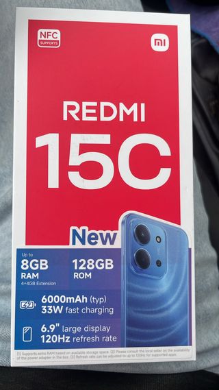 Xiaomi Redmi 15C 8GB RAM 128GB Azul NFC