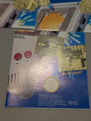 Poster antiguos Game Boy Originales