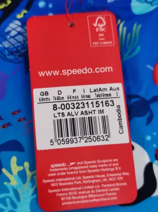 Speedo digital Allover Bañador niños