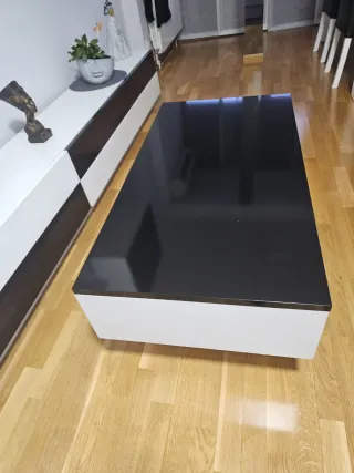 Mesa centro elevable 55x105 cm