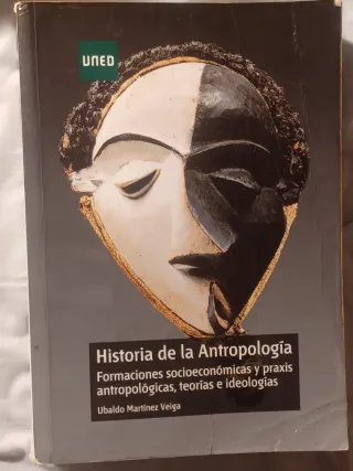 Libro historia de la antropología UNED