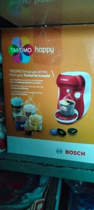 Cafetera Tassimo Bosch Happy Roja