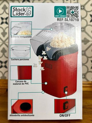 Máquina de Palomitas NUEVA a estrenar