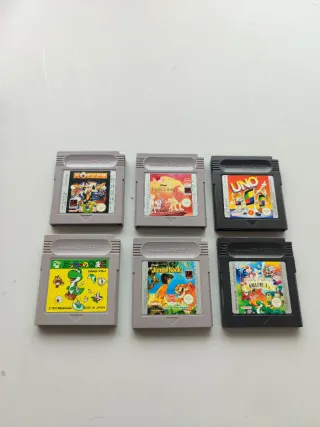 Lote 6 Juegos Game Boy Nintendo