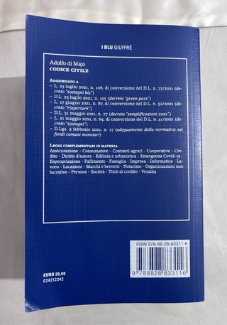 Codice civile 2021