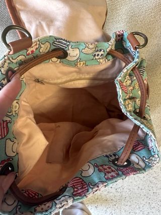 Mochila elefantes boho multicolor