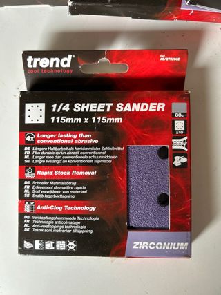 5 x 10 Lijas cuadradas Trend 115x 115 Zirconium