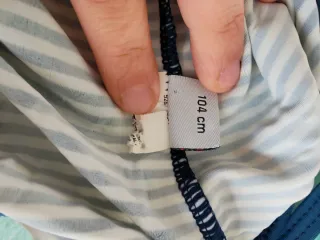 Costume intero bambina BluKids Taglia 4 anni