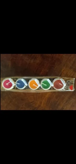 Set 5 Candele Profumate Nuove