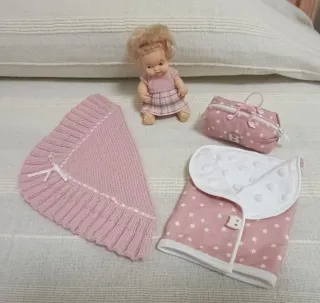 Barriguitas Accesorios Muñeca Bebé Rosa