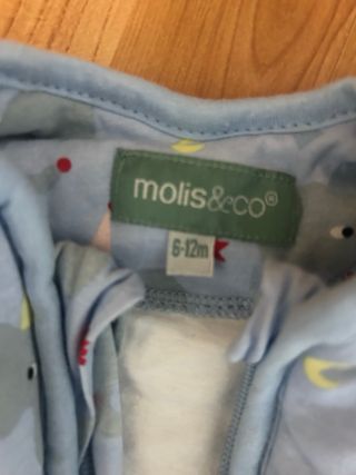 Saco dormir bebé elefantes Molis&co