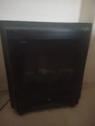 Chimenea Eléctrica Lervio Negra