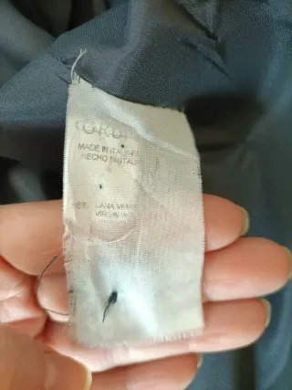 Giacca sartoriale lana Emanuel Ungaro blu