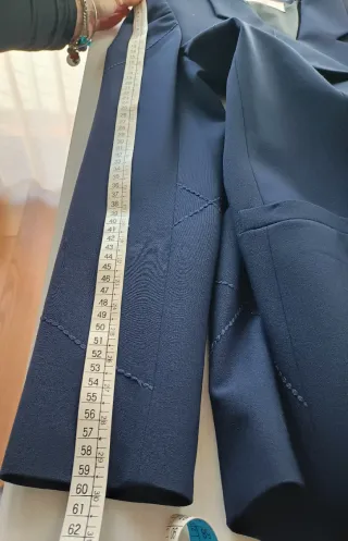 Giacca sartoriale lana Emanuel Ungaro blu