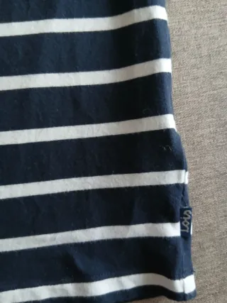 Maglietta Lois a righe blu e bianche