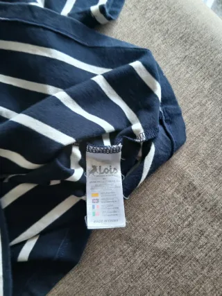 Maglietta Lois a righe blu e bianche