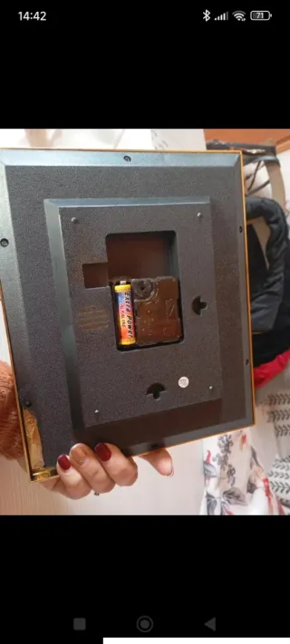 Orologio da parete Adorazione Bambino