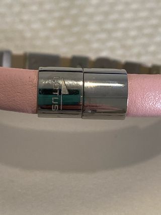 Pulsera Lotus Style Rosa y Plata