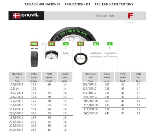 Cadenas para nieve de tela Fix&Go