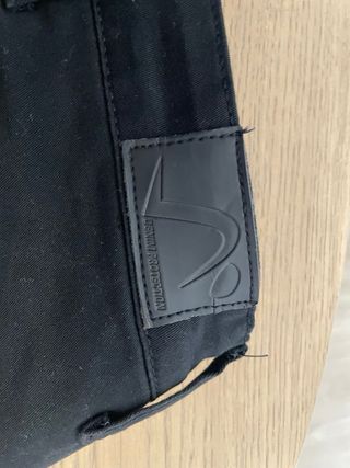 Pantalones moto mujer negros T.38