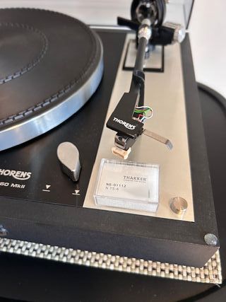 Thorens TD 160 MKII Negro Restaurado