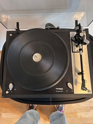 Thorens TD 160 MKII Negro Restaurado