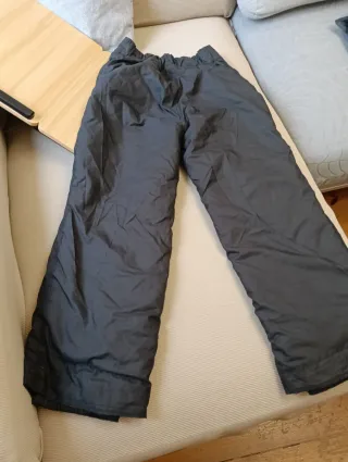 Pantalón de nieve negro Talla 14 años -