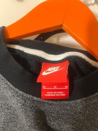 Sudadera Nike gris talla M