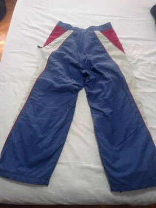 Pantalón de esquí azul, rojo y blanco TALLA L