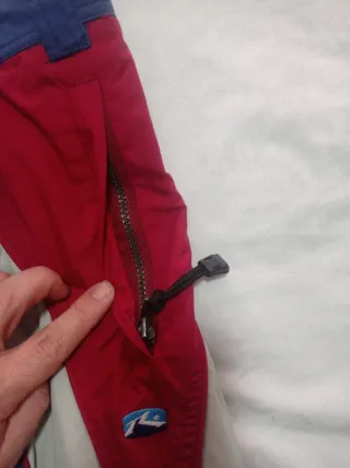 Pantalón de esquí azul, rojo y blanco TALLA L