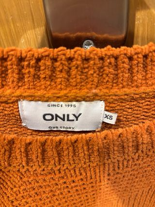 Jersey mujer naranja