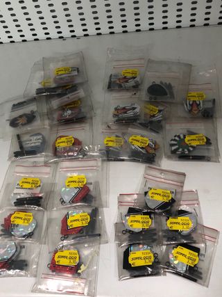 Lote 81 plumas + 81 cañas dimplex para dardos