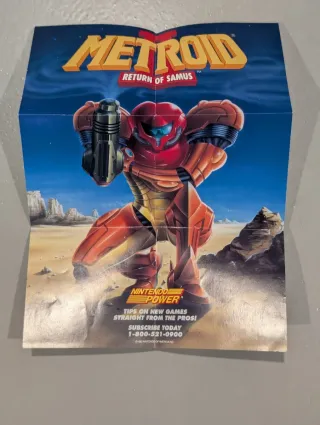 Póster Metroid: Return of Samus Game Boy